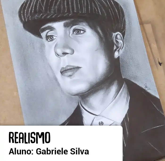 Arte da aluna Gabriele