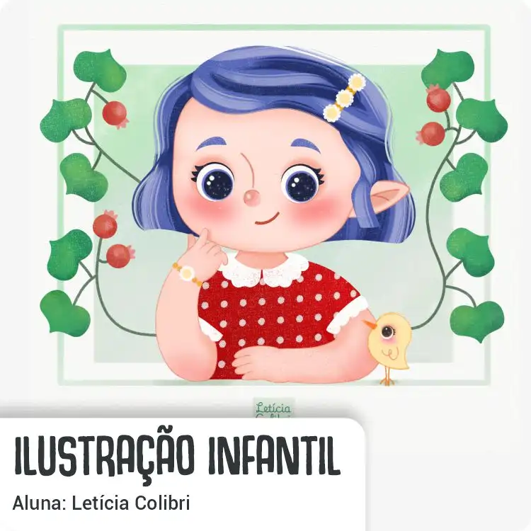 Arte da aluna Letícia